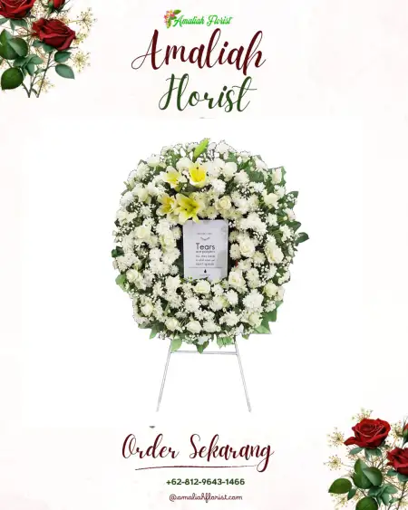 Krans Bunga Duka Terentang